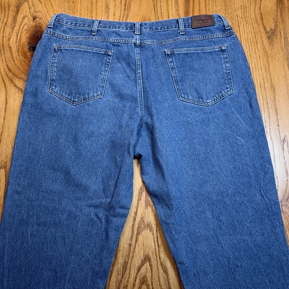 L.l.‎ Bean Double L Jeans Mens 42x31 (Tag 42X32) Relaxed Fit Blue Denim 134770 - Picture 9 of 10